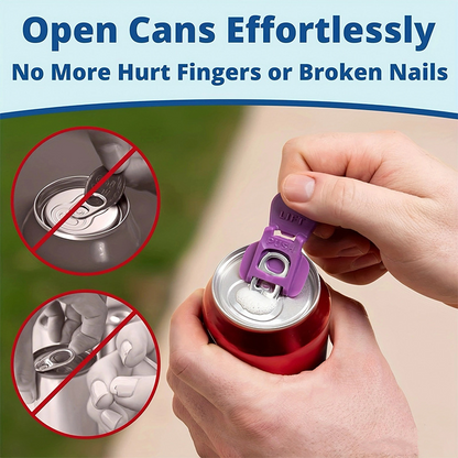 Plastic Cola Can and Bottle Opener – Simple, Small, and Easy to Use