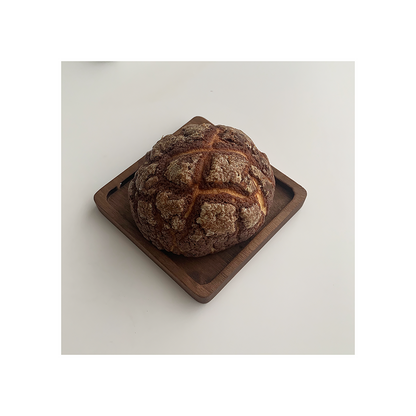 Unpainted Japanese Walnut Insulated Wooden Coaster