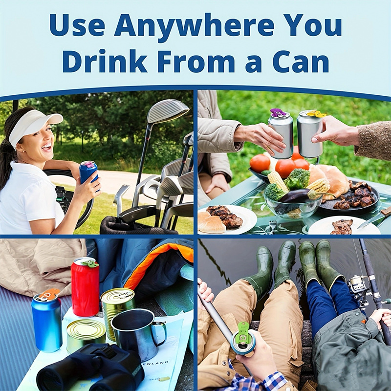 Plastic Cola Can and Bottle Opener – Simple, Small, and Easy to Use