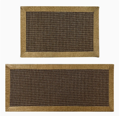 2-Pack Durable Kitchen Floor Mats, Non-Slip & Waterproof