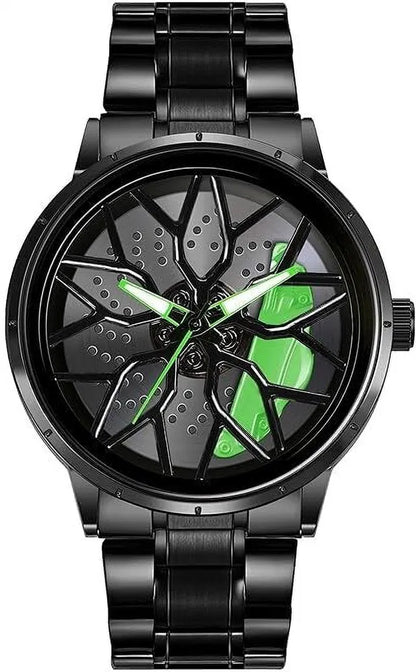 Stereoscopic Car Wheel Watch
